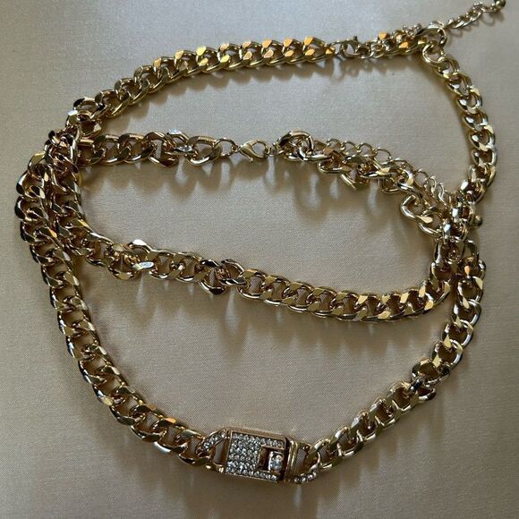 bohemian chain necklace A611 - Picture 2 of 3